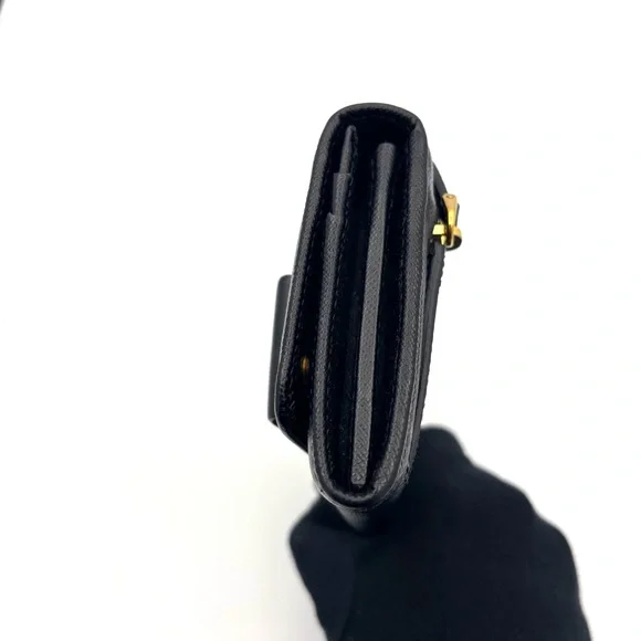 Prada Black Saffiano Leather Wallet - Picture 5 of 11